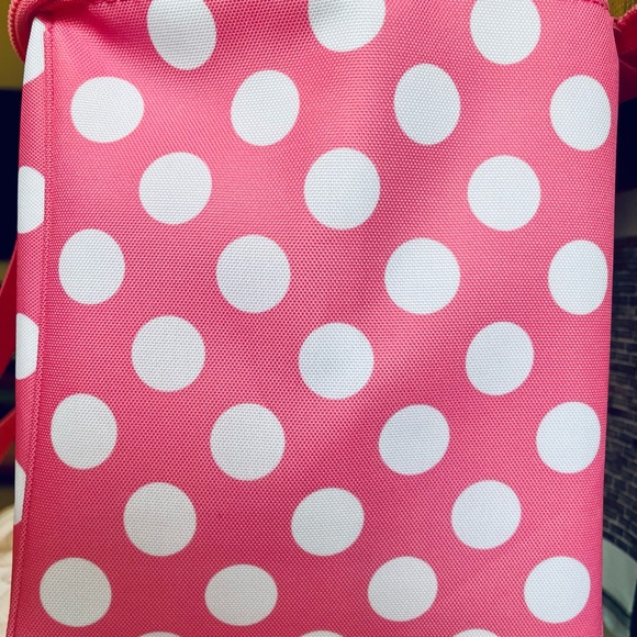 Kate Spade Pink and White Polka Dot Insulated Travel Bag - Picture 11 of 11